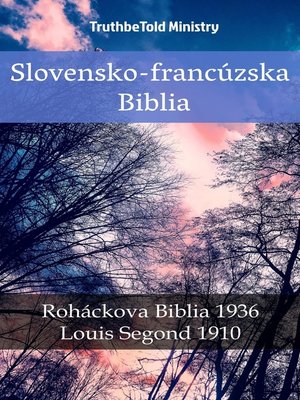 cover image of Slovensko-francúzska Biblia